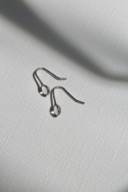 "APRIL SHOWERS" MINI RAINDROP THREADERS - STERLING SILVER