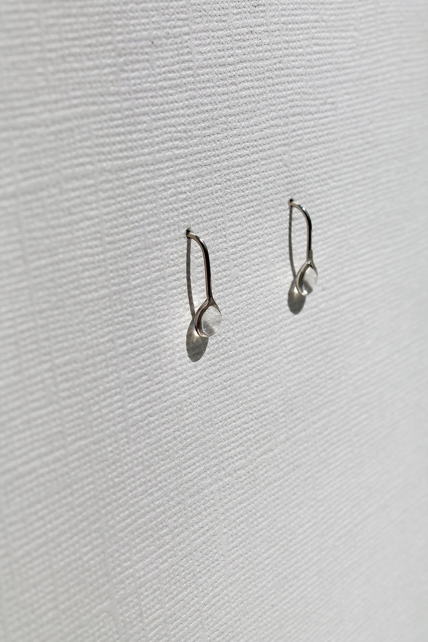 "APRIL SHOWERS" MINI RAINDROP THREADERS - STERLING SILVER