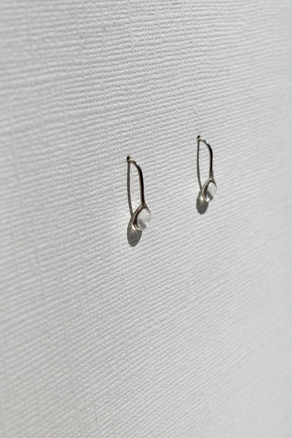 "APRIL SHOWERS" MINI RAINDROP THREADERS - STERLING SILVER