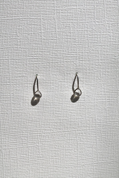 "APRIL SHOWERS" MINI RAINDROP THREADERS - STERLING SILVER