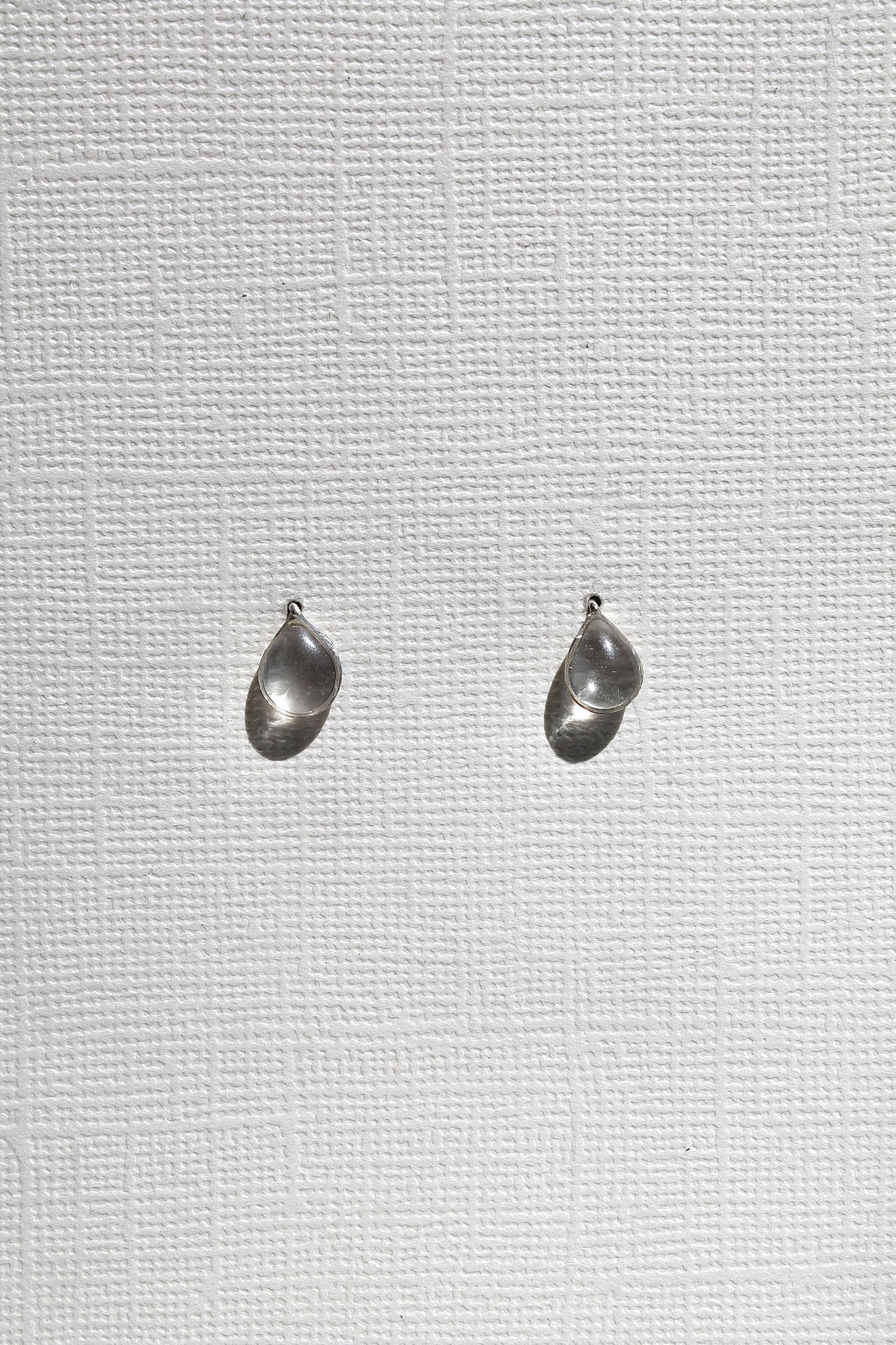 "APRIL SHOWERS" RAINDROP STUDS - STERLING SILVER