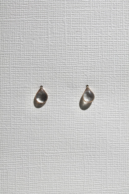 "APRIL SHOWERS" RAINDROP STUDS - 14K GOLD FILLED