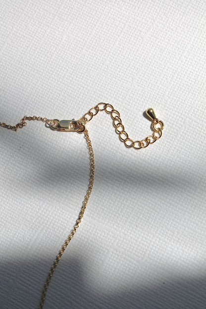 "APRIL SHOWERS" MULTI RAINDROP NECKLACE - 14K GOLD FILLED
