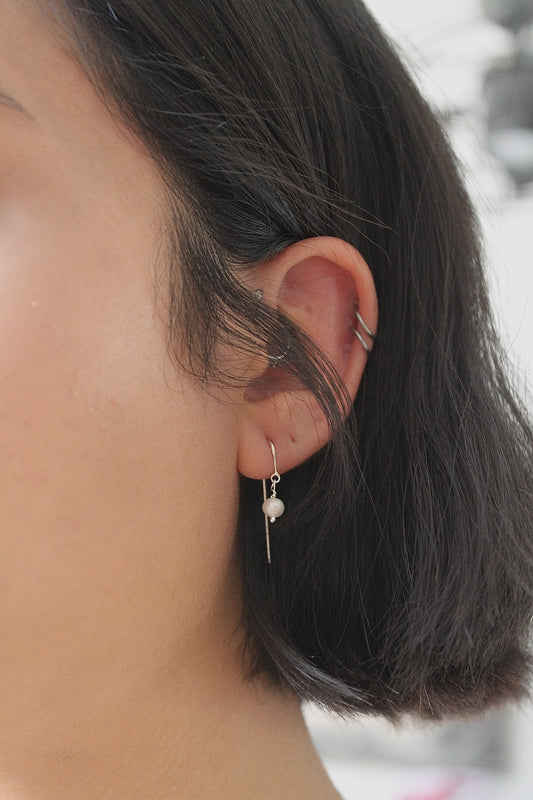 LILY OF THE VALLEY THREADERS - STERLING SILVER