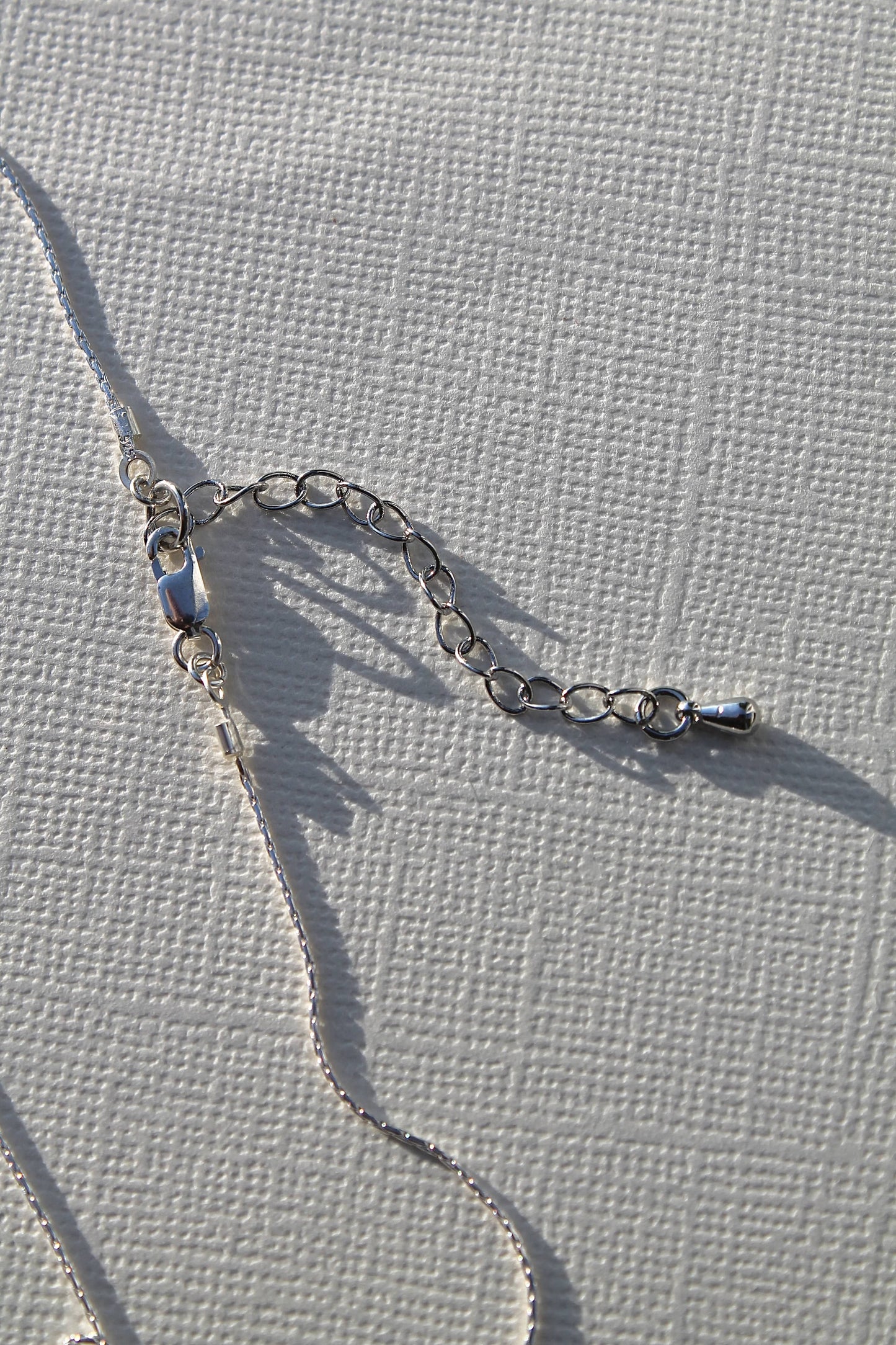 DAFFODIL PENDANT NECKLACE - STERLING SILVER