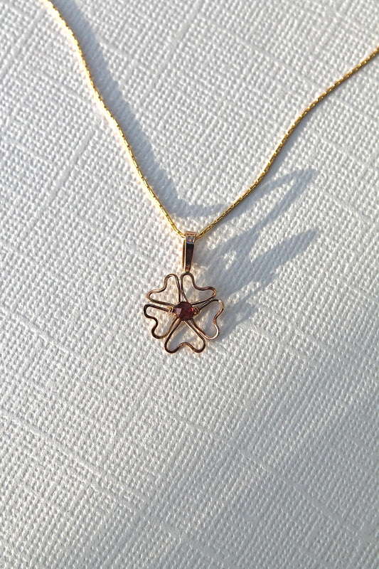 PHLOX PENDANT NECKLACE - 14K GOLD FILLED