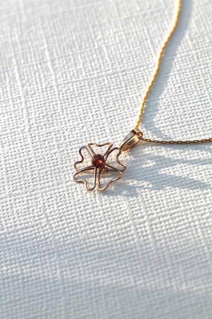 PHLOX PENDANT NECKLACE - 14K GOLD FILLED