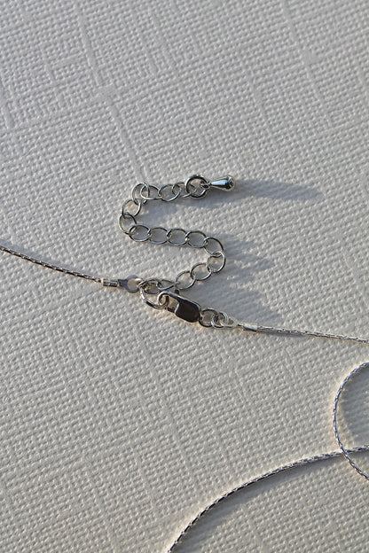 PHLOX PENDANT NECKLACE - STERLING SILVER