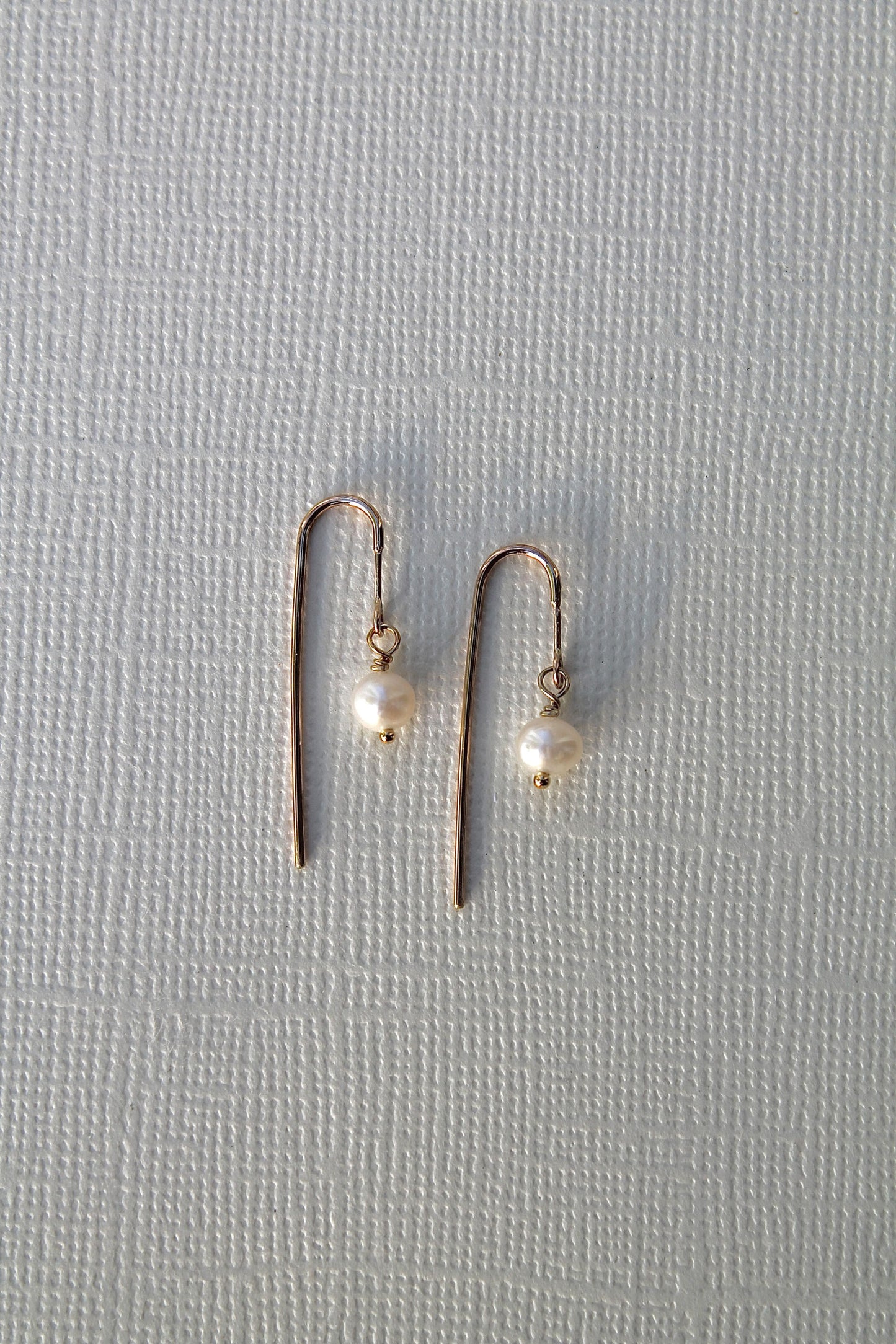 LILY OF THE VALLEY THREADERS - 14K GOLD FILLED