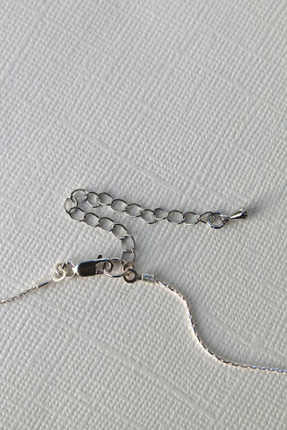 Hawthorn & Tourmaline Pendant Necklace - Sterling Silver