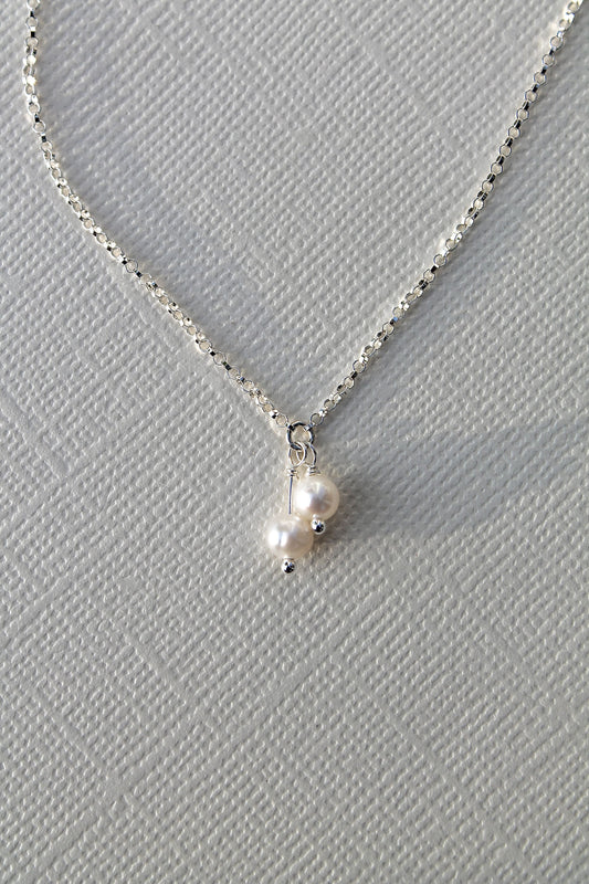 LILY OF THE VALLEY NECKLACE - STERLING SILVER