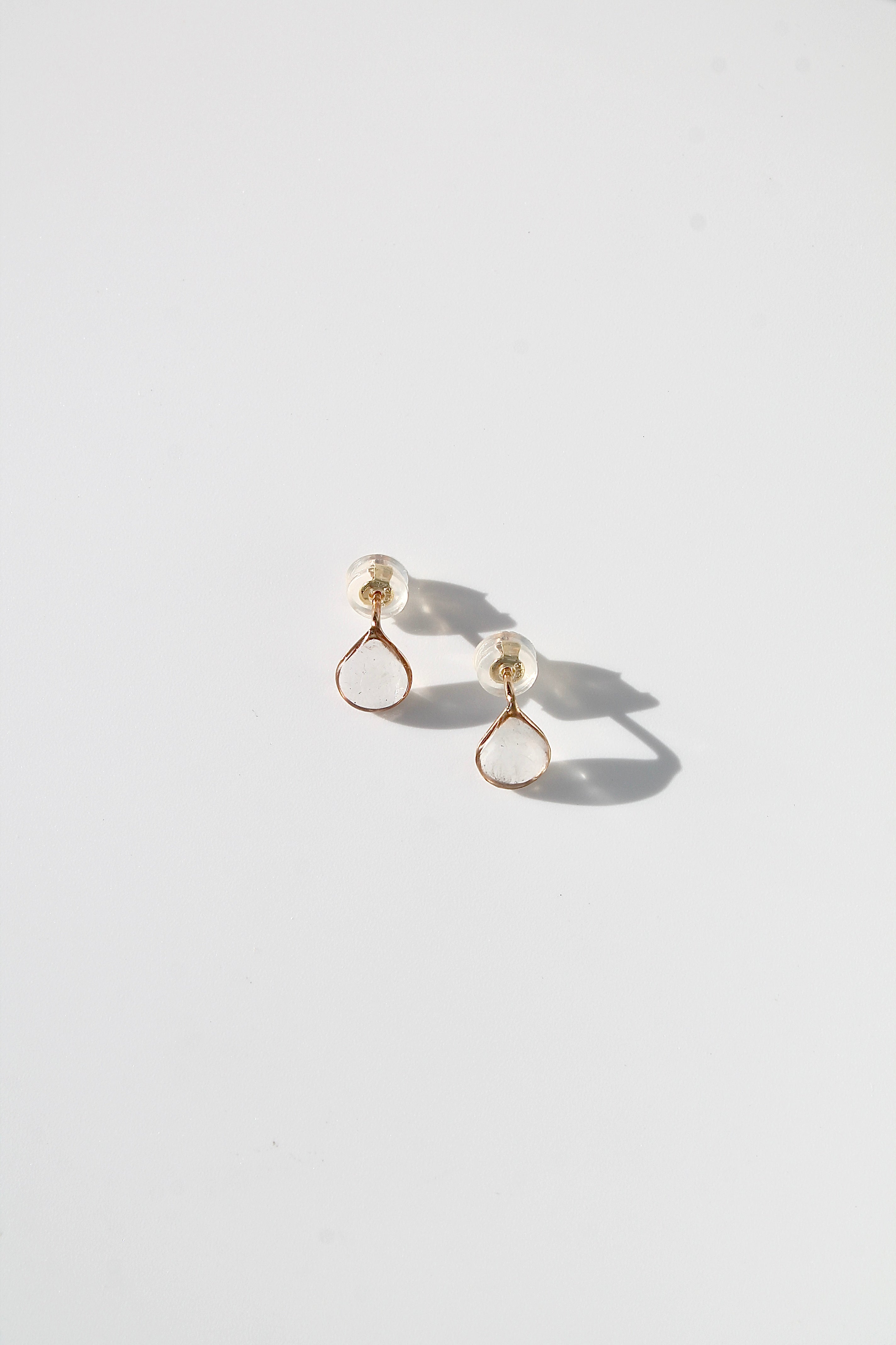 "April Showers" Resin Raindrop Studs