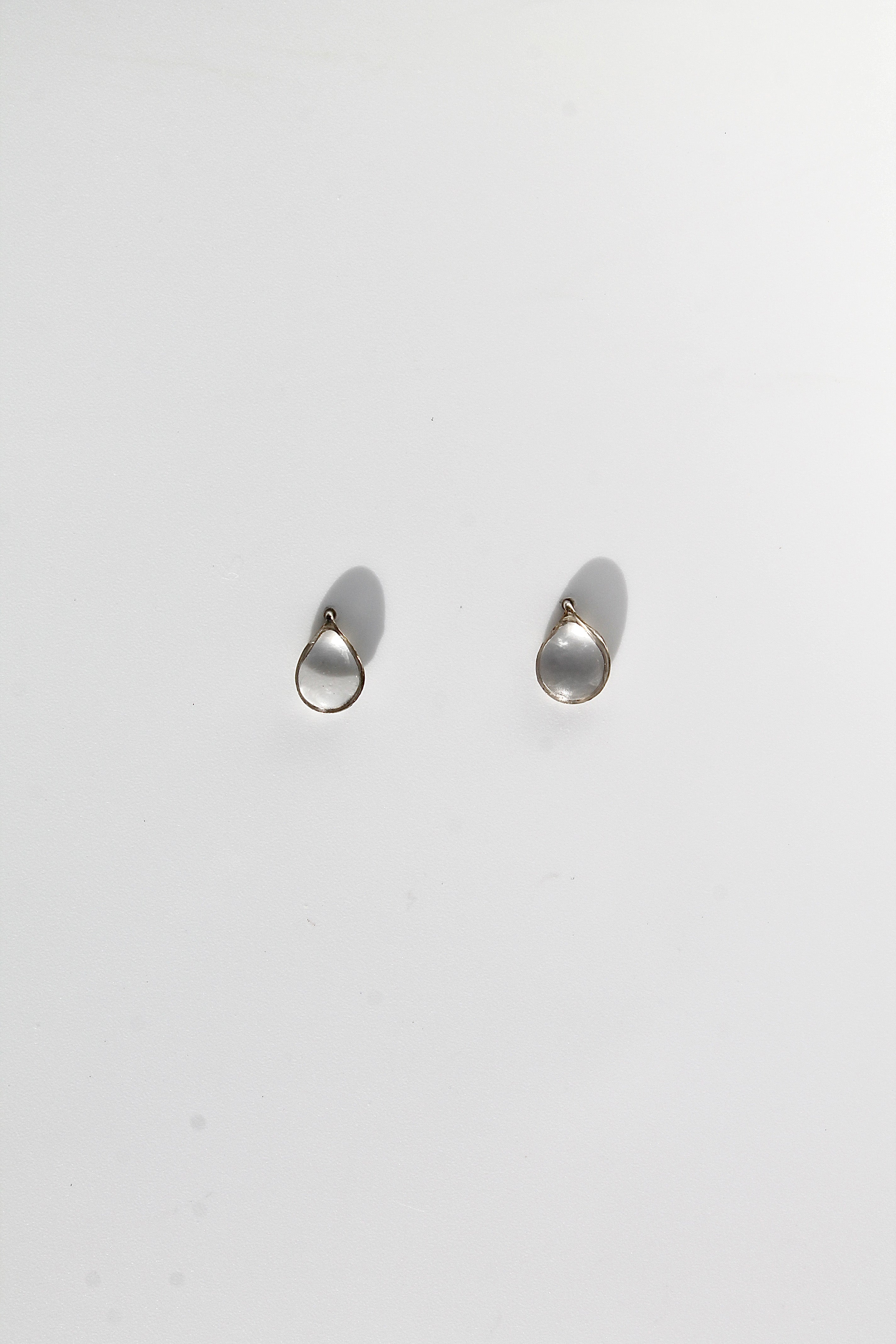 "April Showers" Resin Raindrop Studs