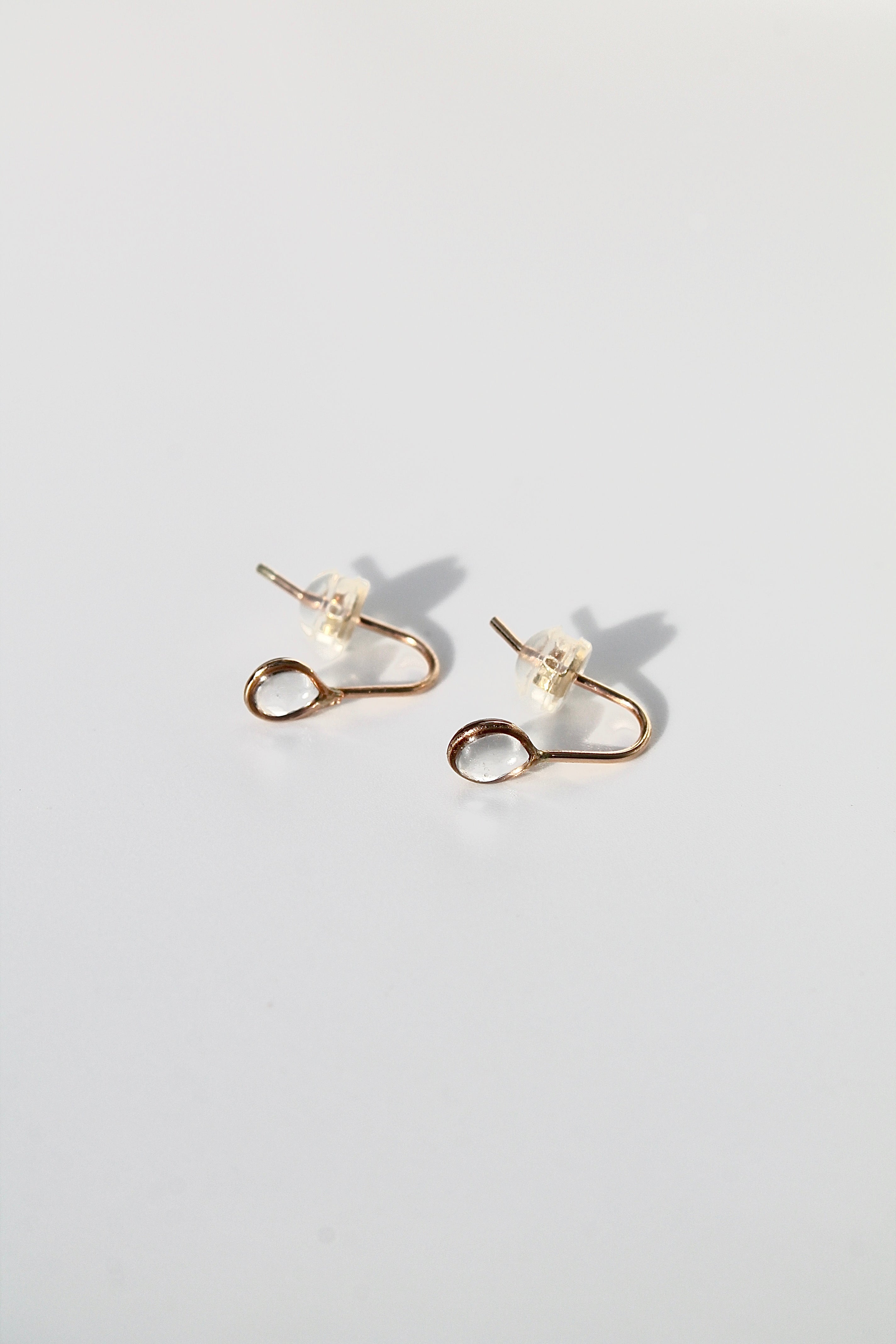 "April Showers" Resin Raindrop Threaders