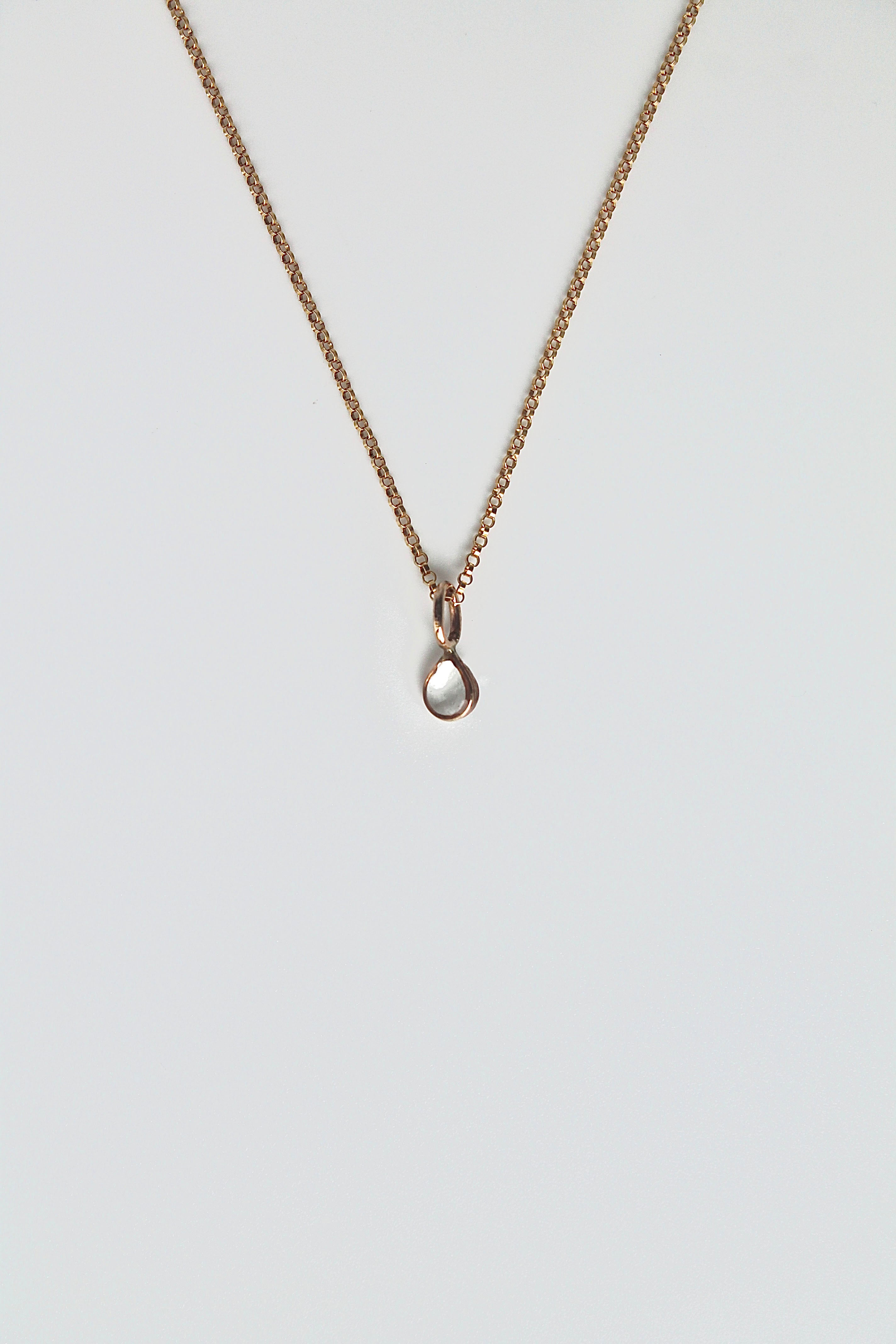 "April Showers" Resin Multi Raindrop Necklace