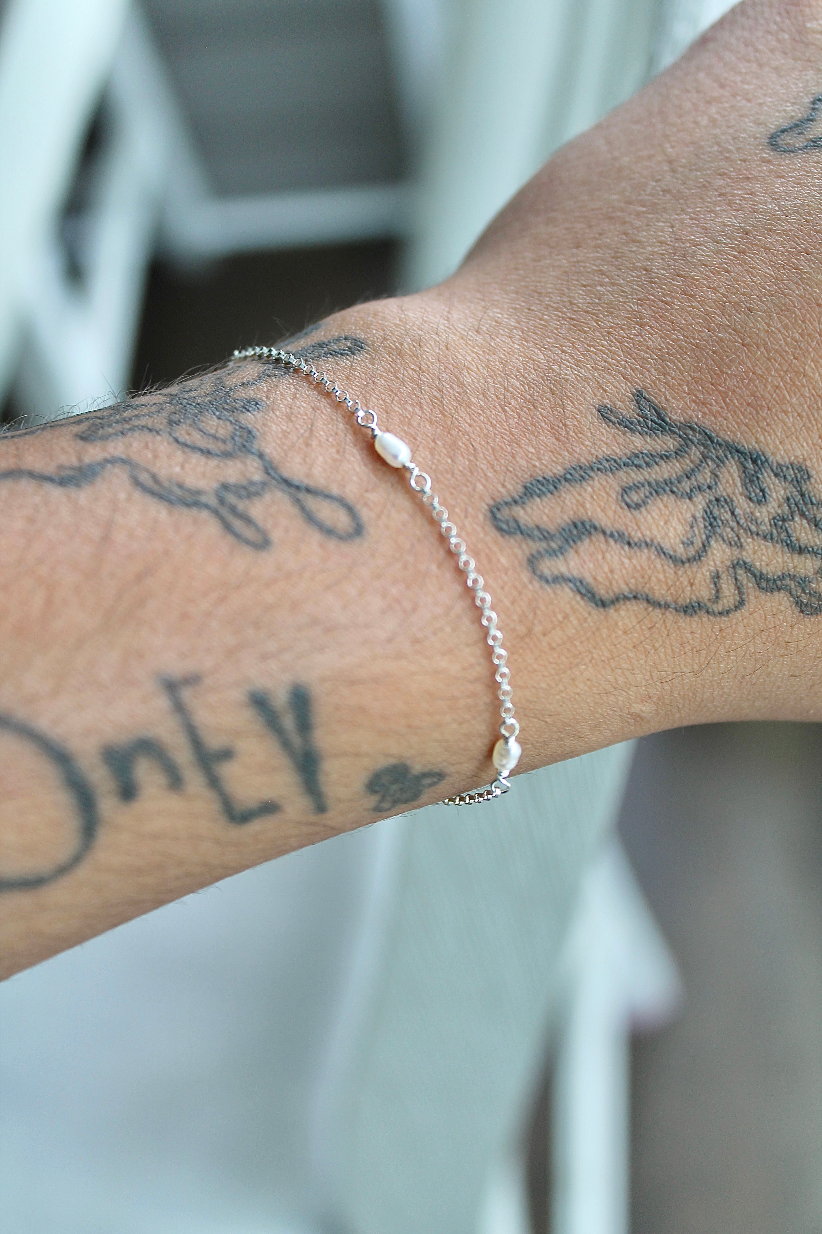 Multi Birthstone Bracelet - Freshwater Pearl (June) - Purity