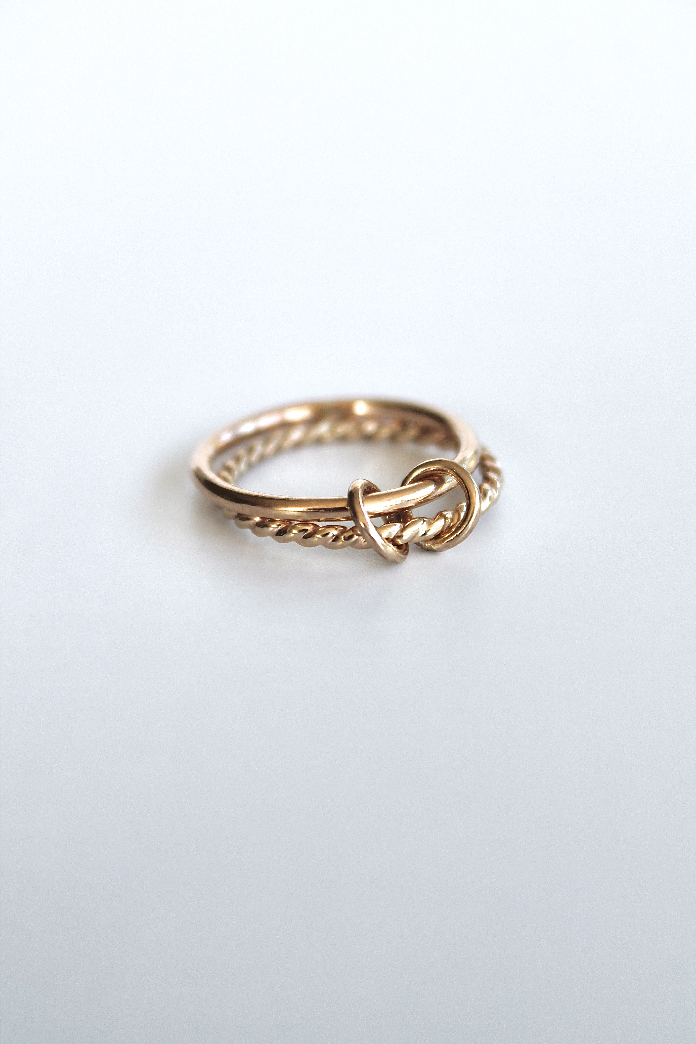 Double Banded Fidget Ring