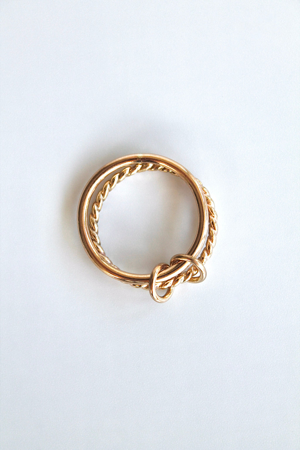 Double Banded Fidget Ring