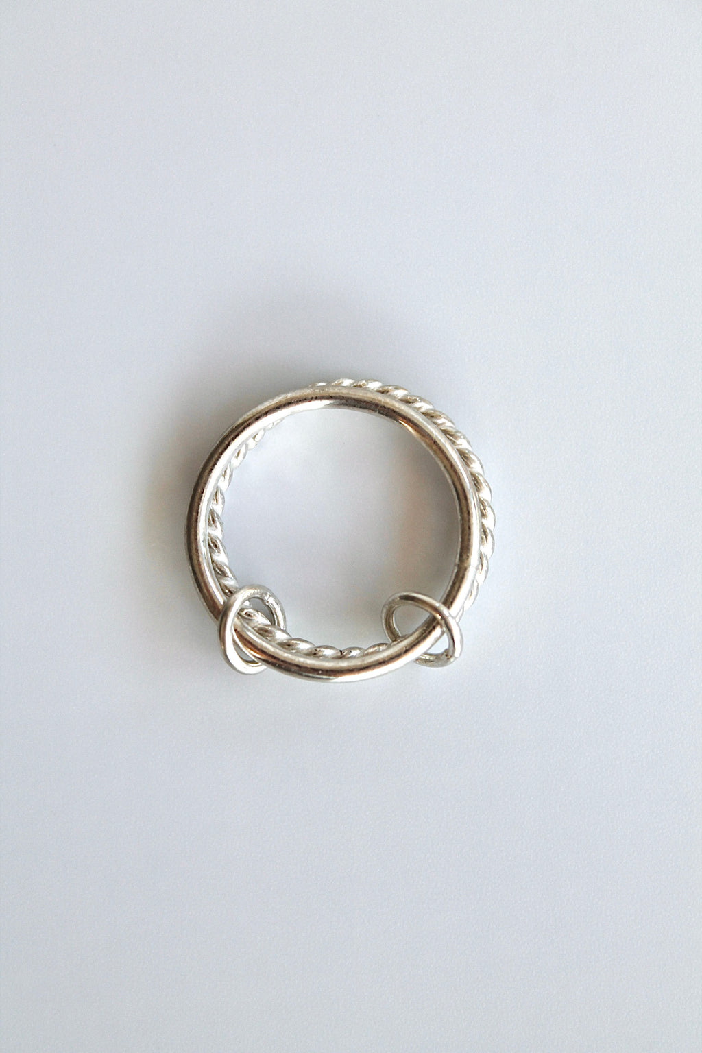 Double Banded Fidget Ring