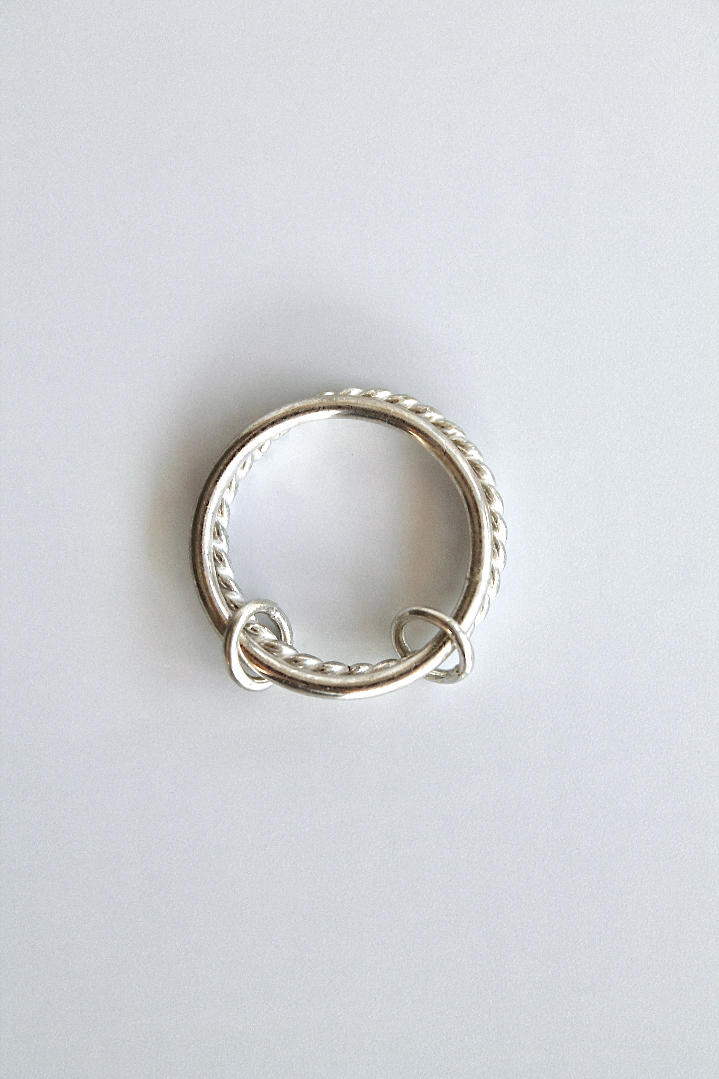 Double Banded Fidget Ring
