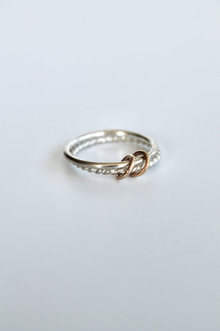 Double Banded Fidget Ring