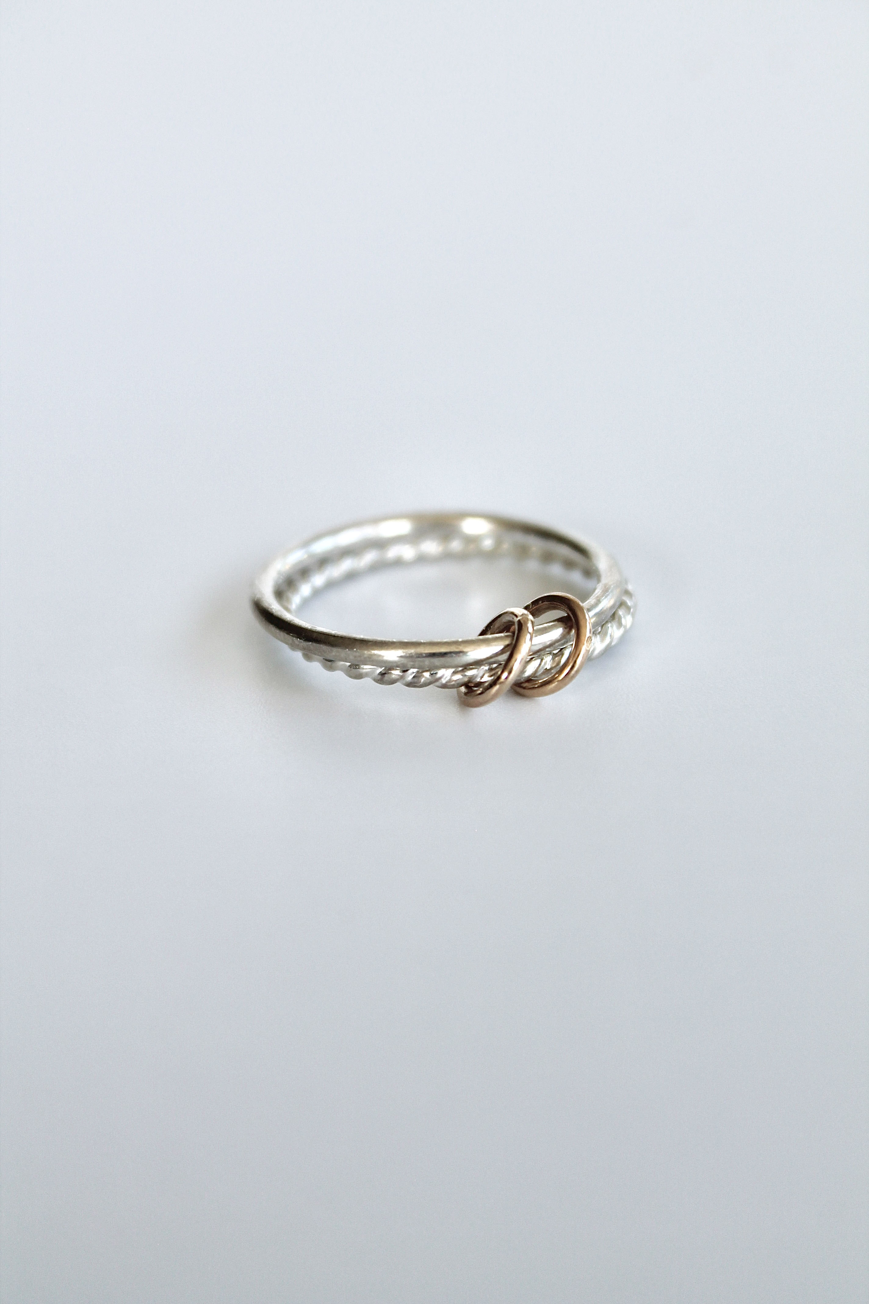 Double Banded Fidget Ring