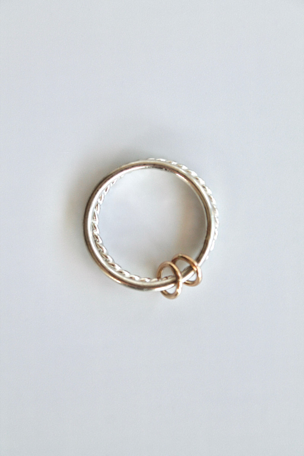 Double Banded Fidget Ring