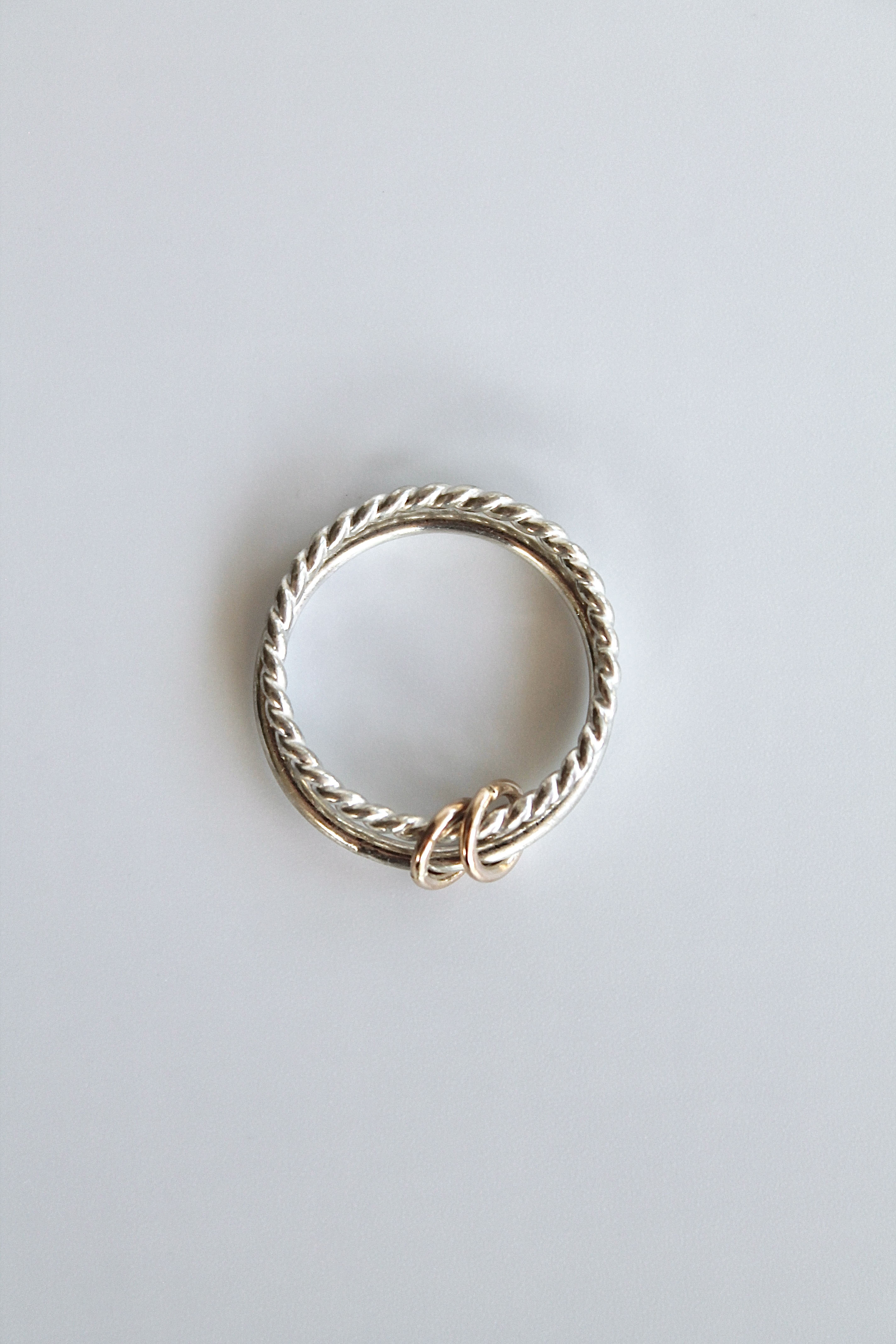 Double Banded Fidget Ring