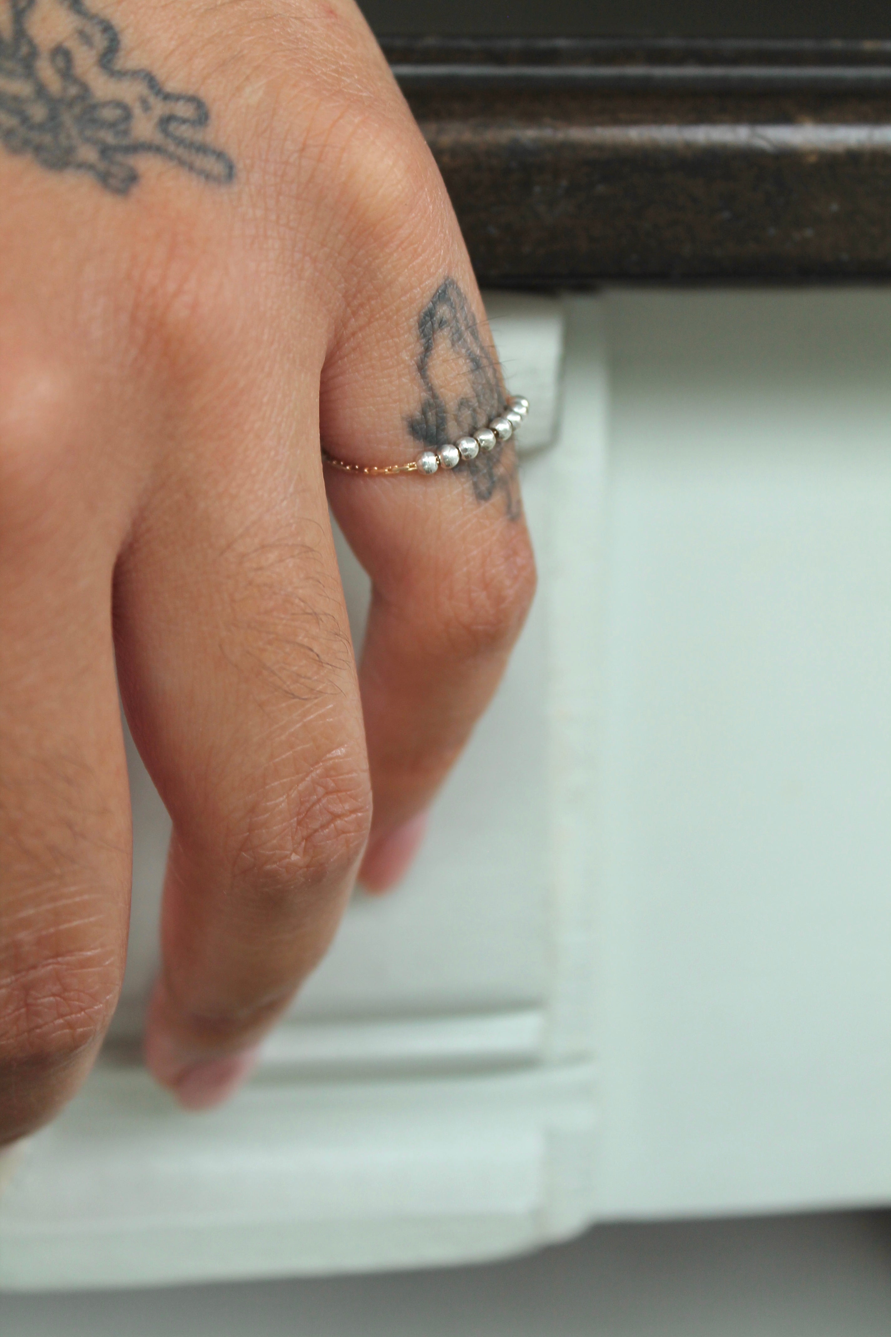 Snake Chain Fidget Ring