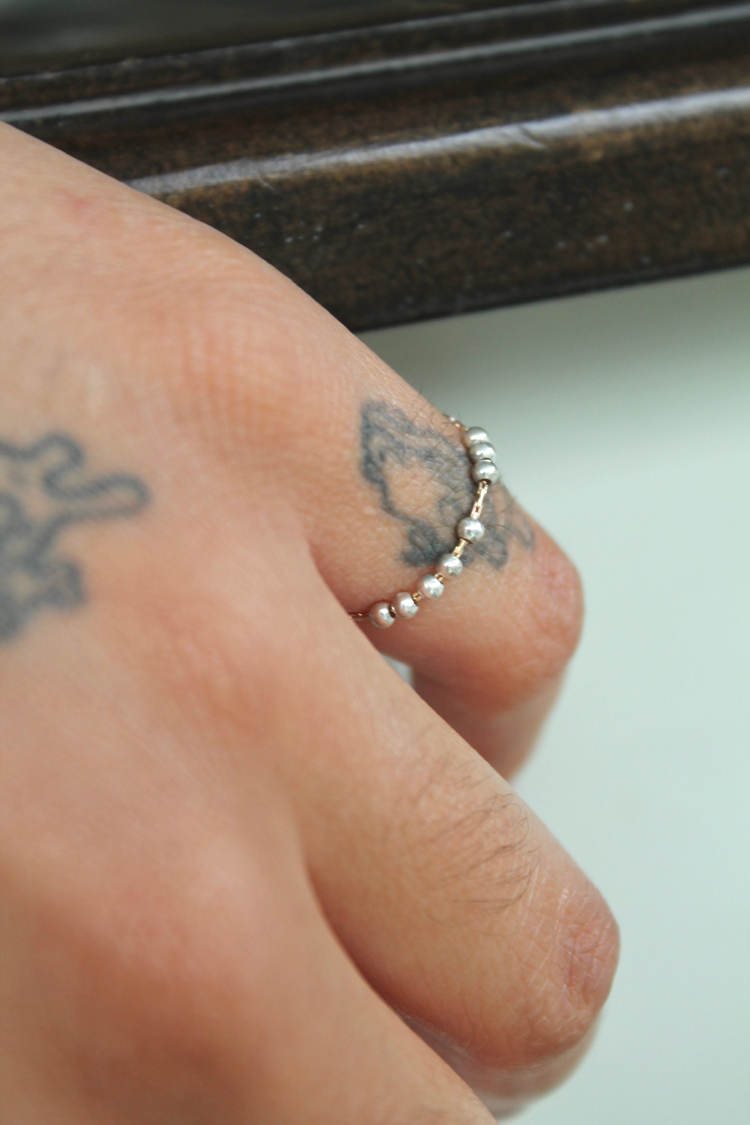 Snake Chain Fidget Ring