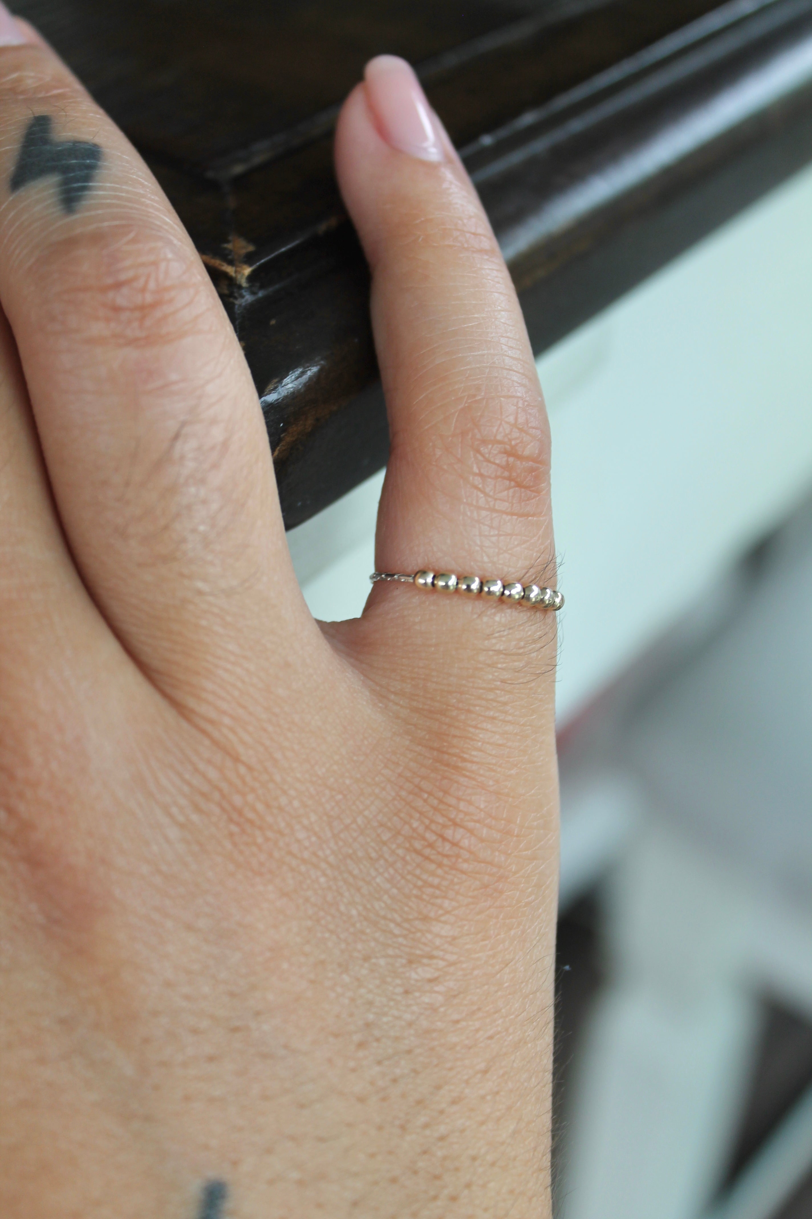 Snake Chain Fidget Ring