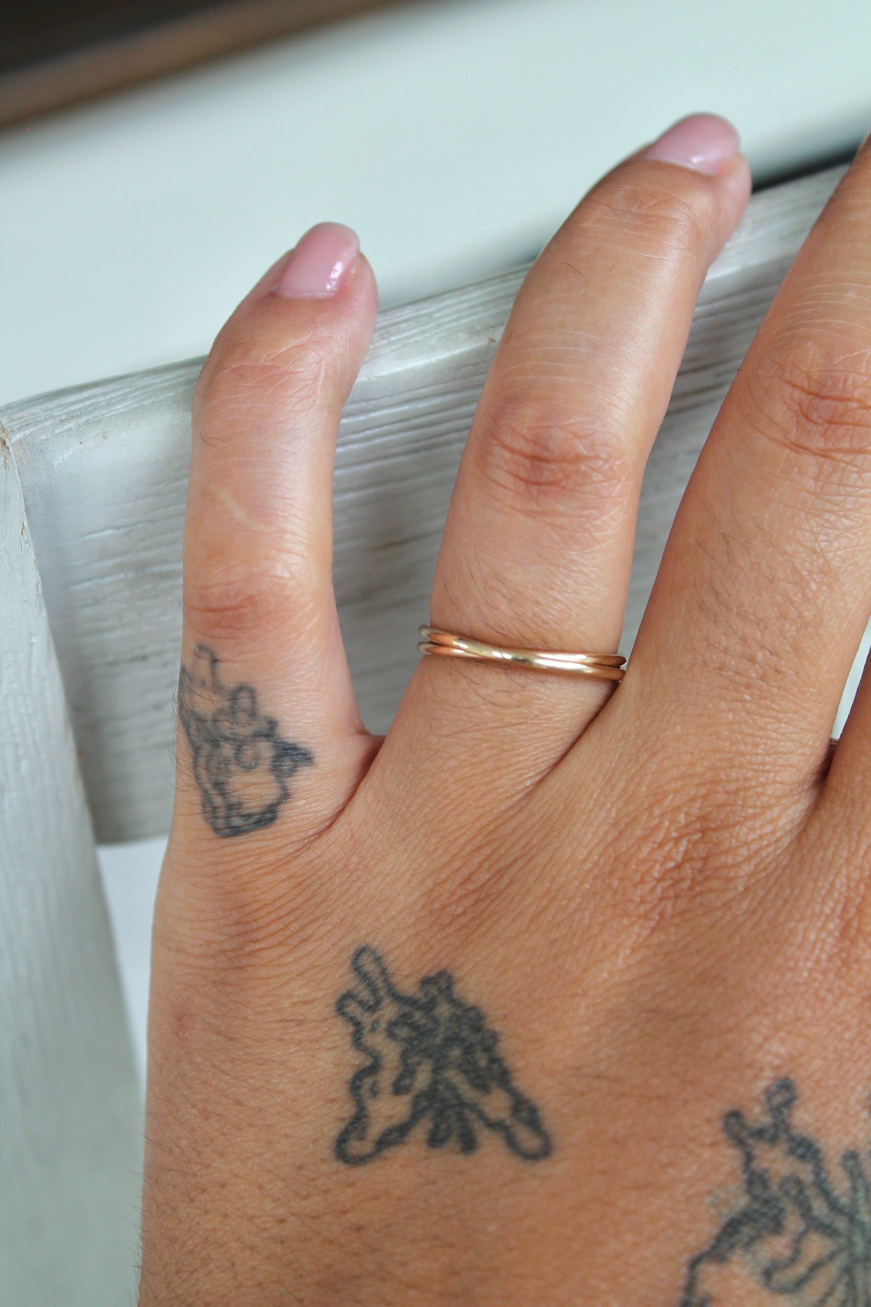 Interlocked Fidget Ring