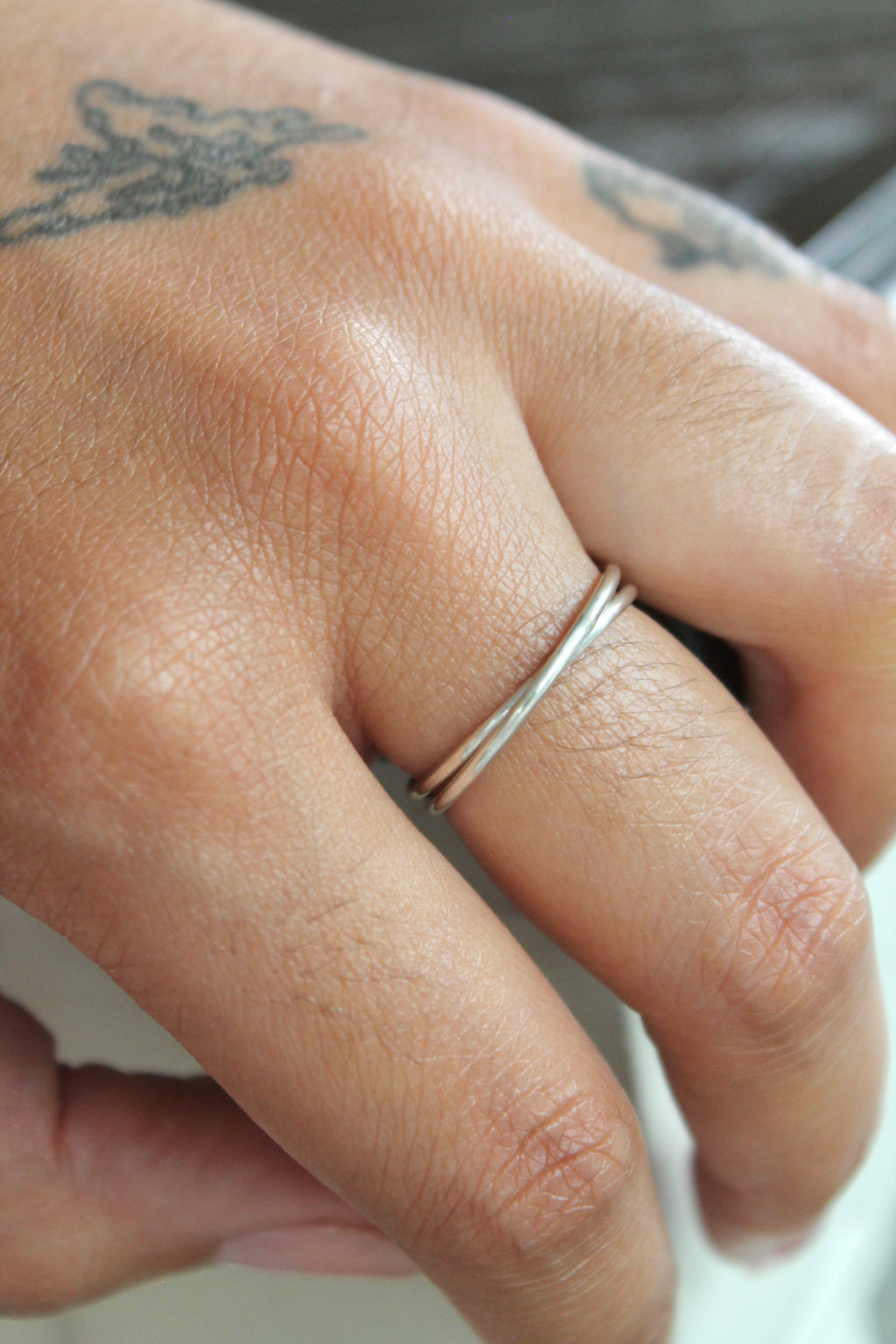 Interlocked Fidget Ring