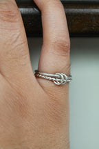 Double Banded Fidget Ring