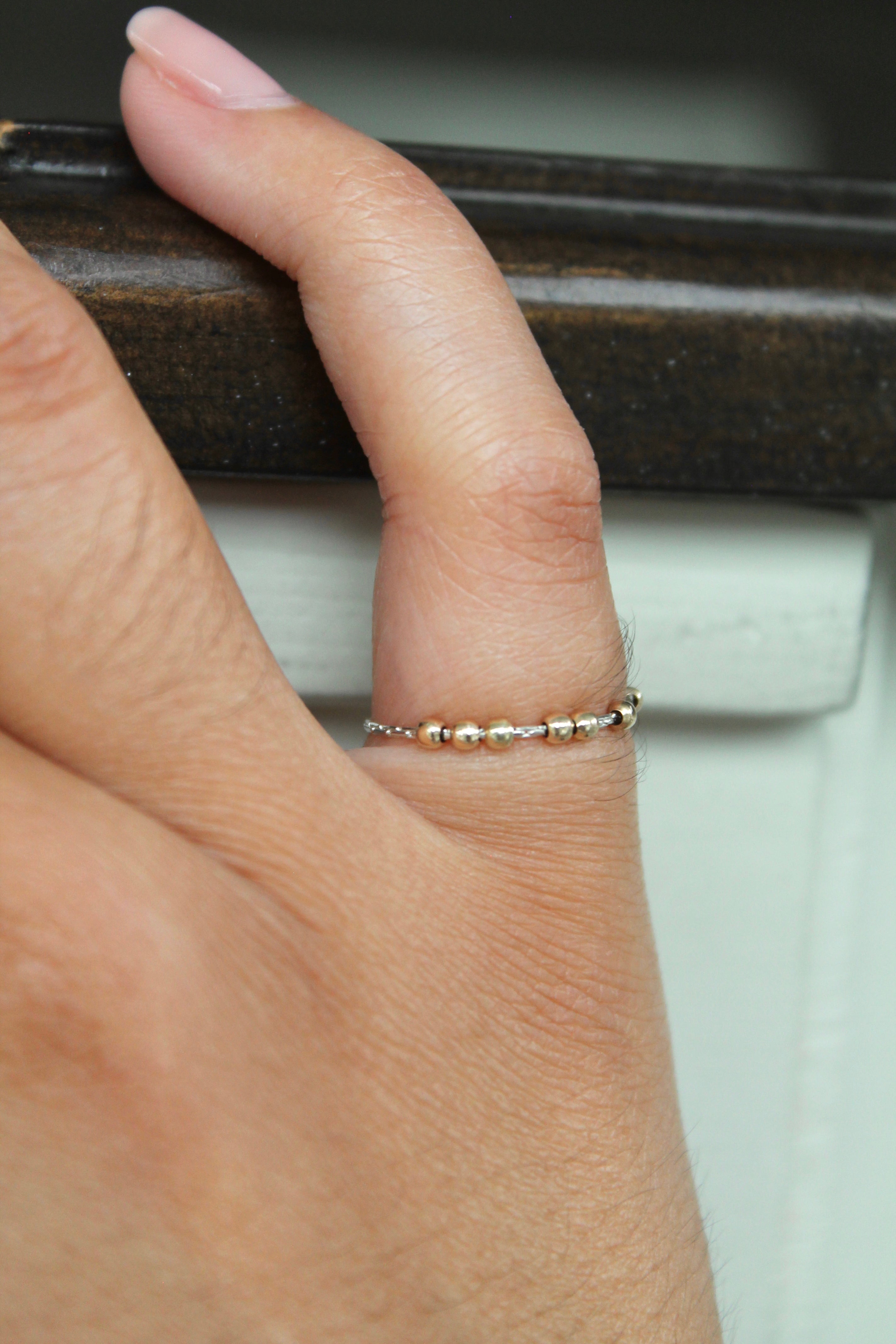 Snake Chain Fidget Ring