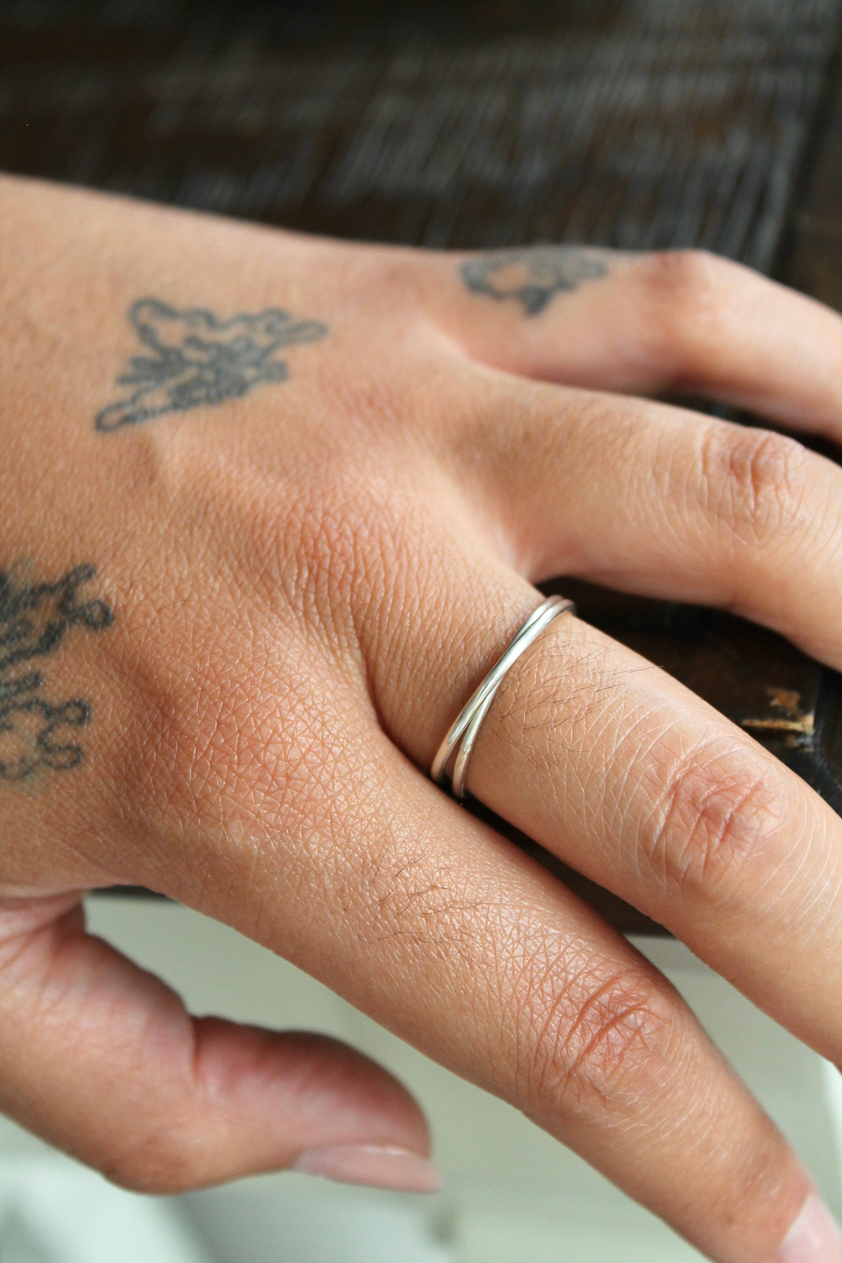 Interlocked Fidget Ring