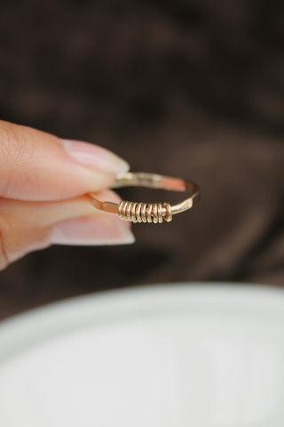 Abacus Fidget Ring