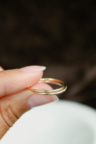 Interlocked Fidget Ring