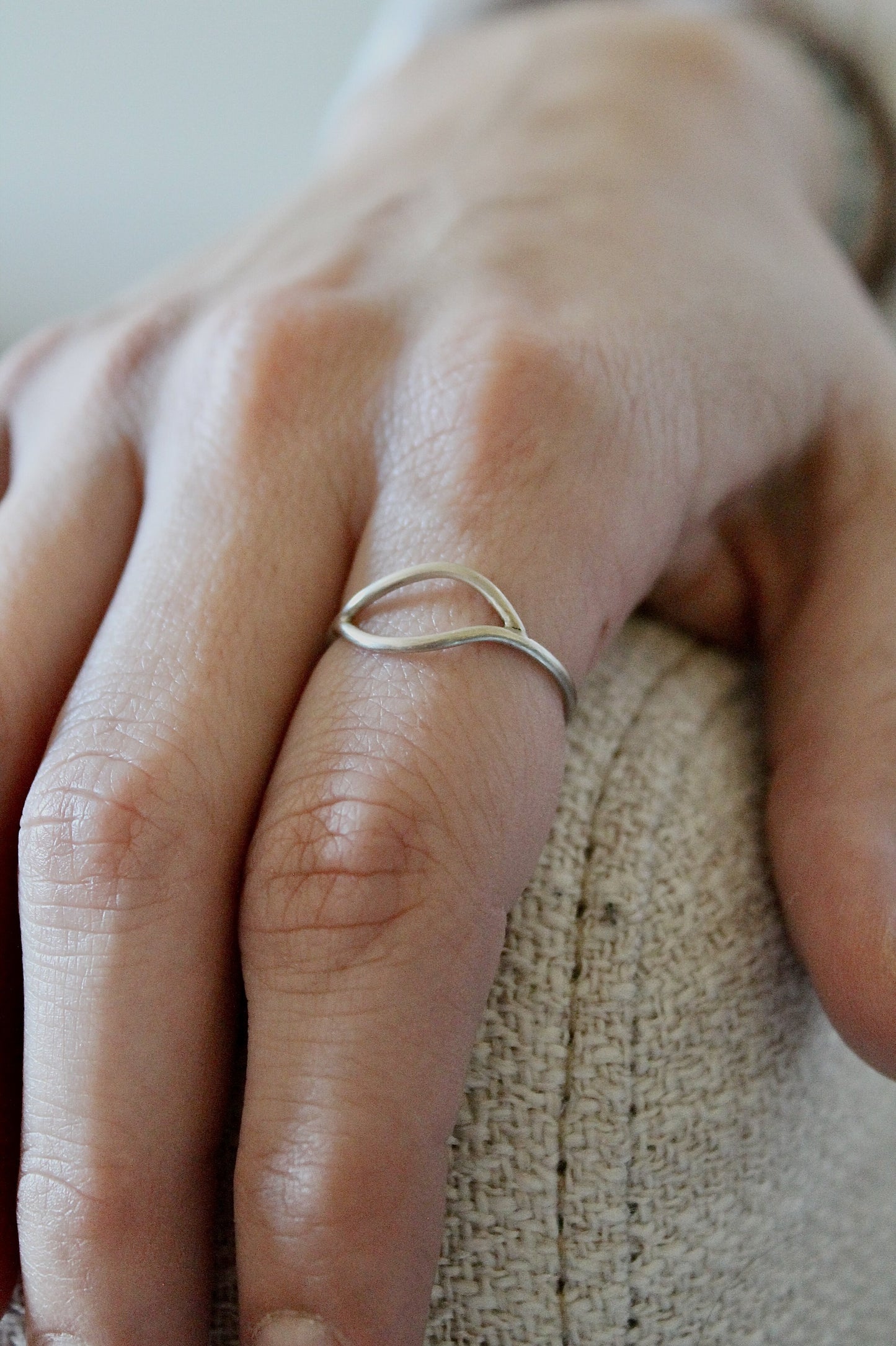 EBB & FLOW RING - STERLING SILVER