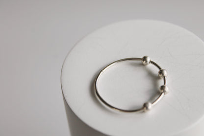 Cameron Beaded Spinner Ring