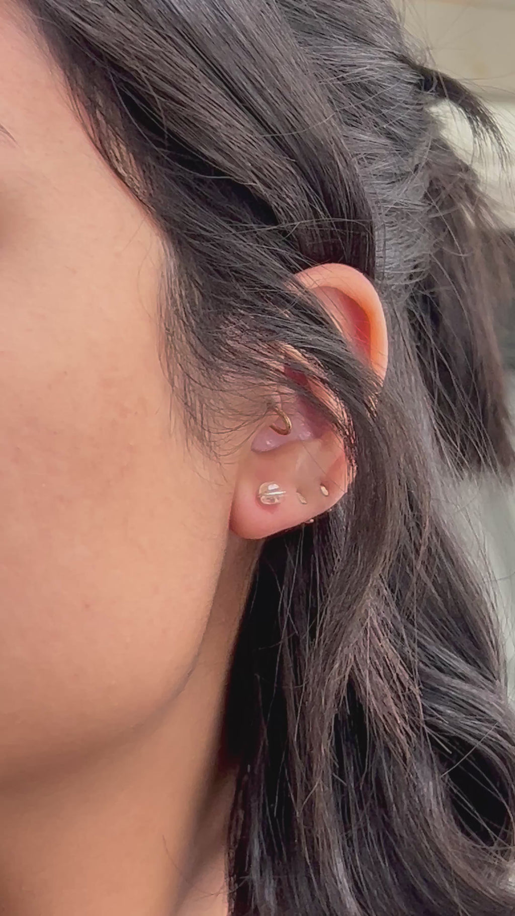 Boucles d'oreilles en citrine (novembre) - Force personnelle