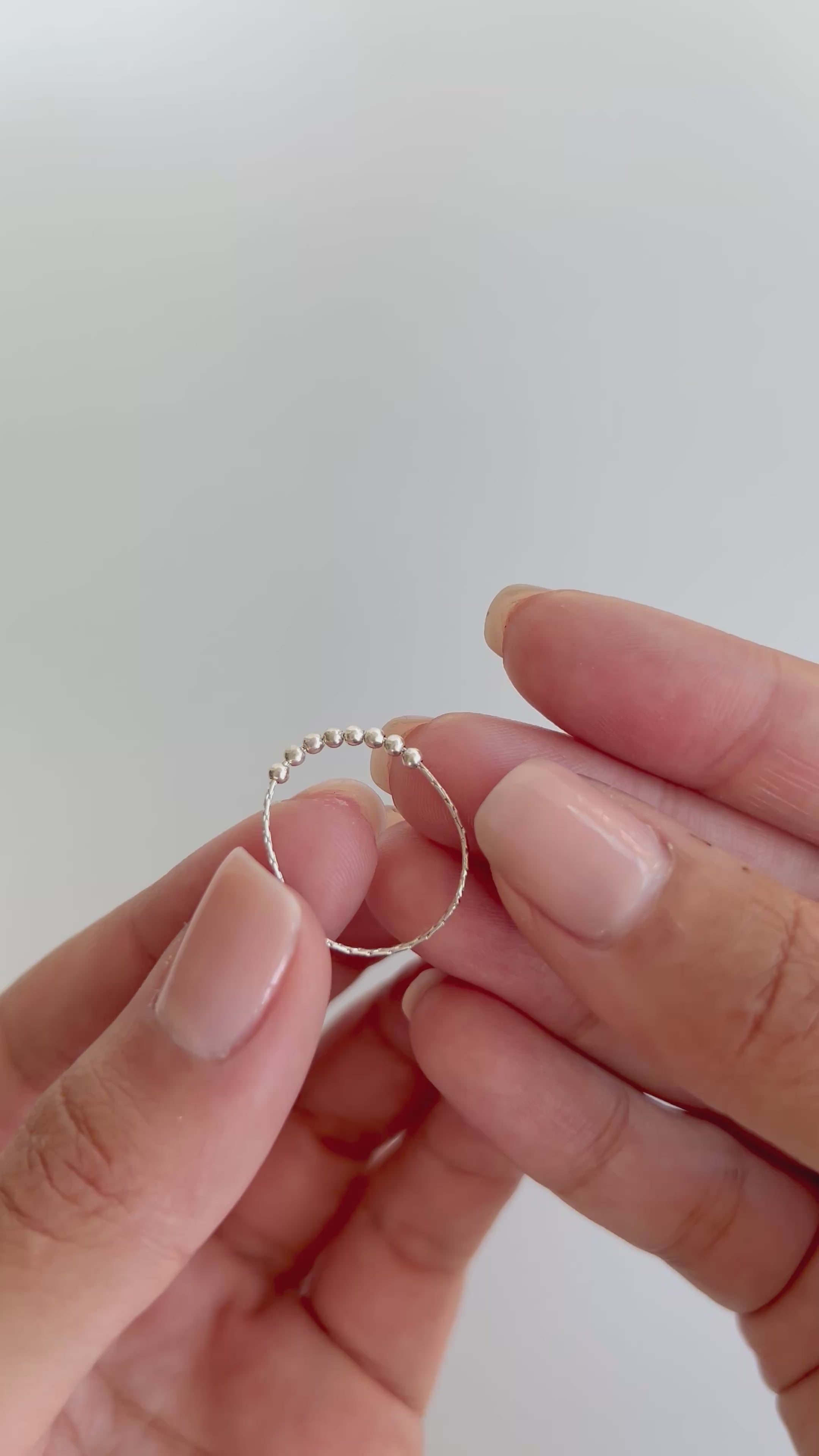 Snake Chain Fidget Ring