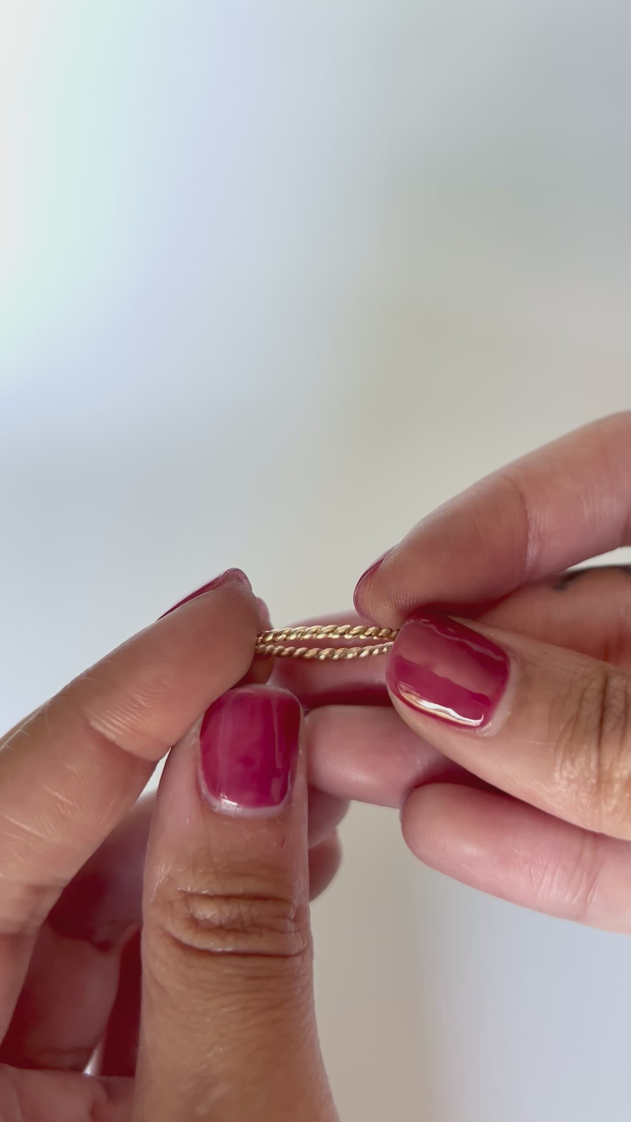 Twisted Eternity Band Ring