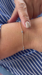 Multi Birthstone Bracelet - Sapphire (September) - Wisdom