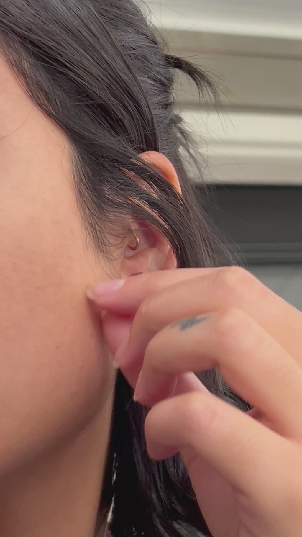 Boucles d'oreilles pierre de naissance - Améthyste (février) - Sérénité