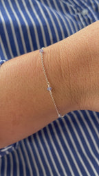 Multi Birthstone Bracelet - Tanzanite (December) - Enlightenment