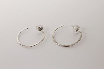 Jane Midi Hammered Hoops