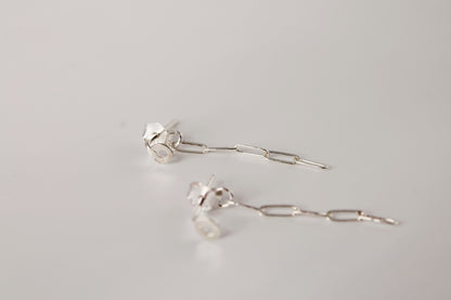 Quilo Chain Backing Earrings