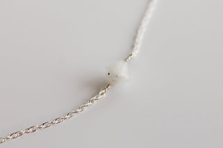 Rosemary Single Aquamarine Necklace
