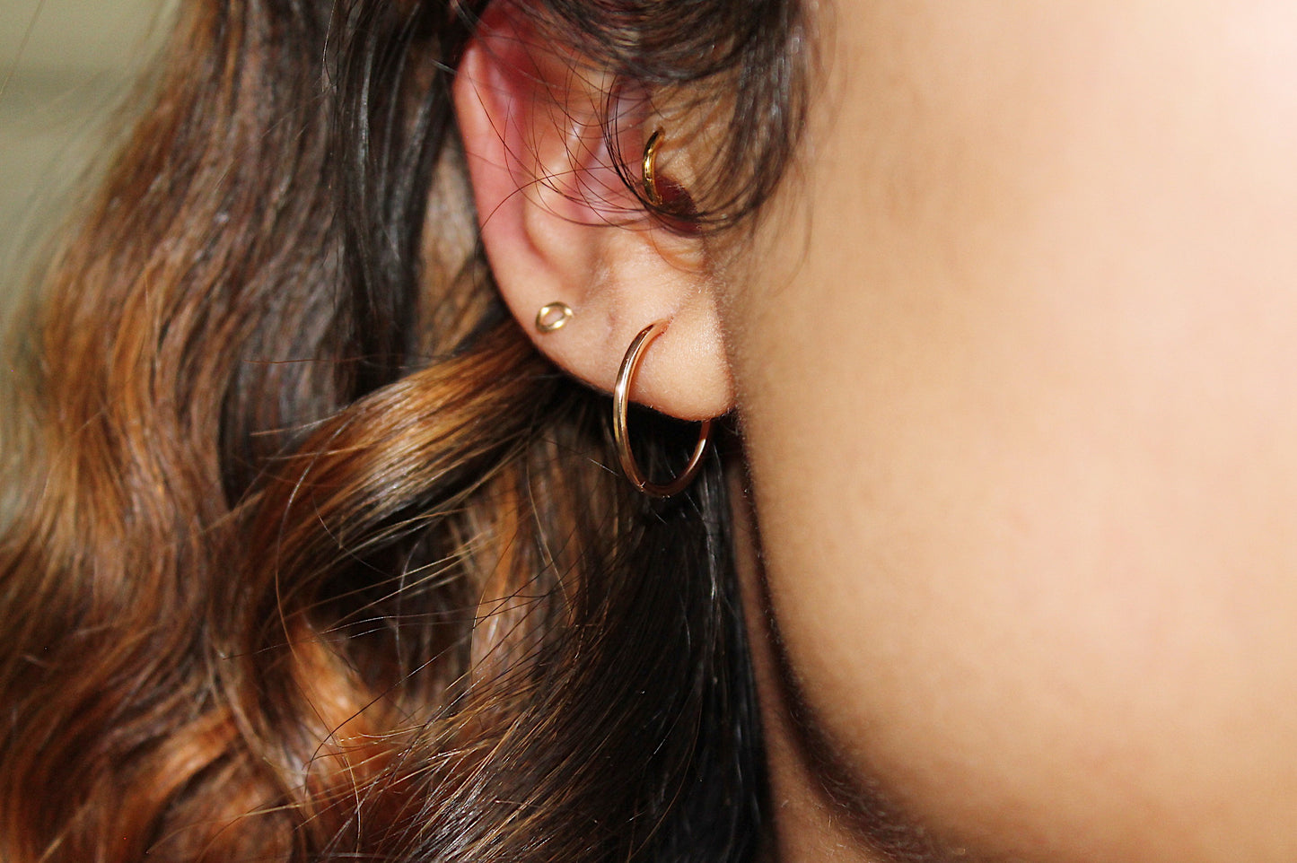 Scarlett Round Hoops